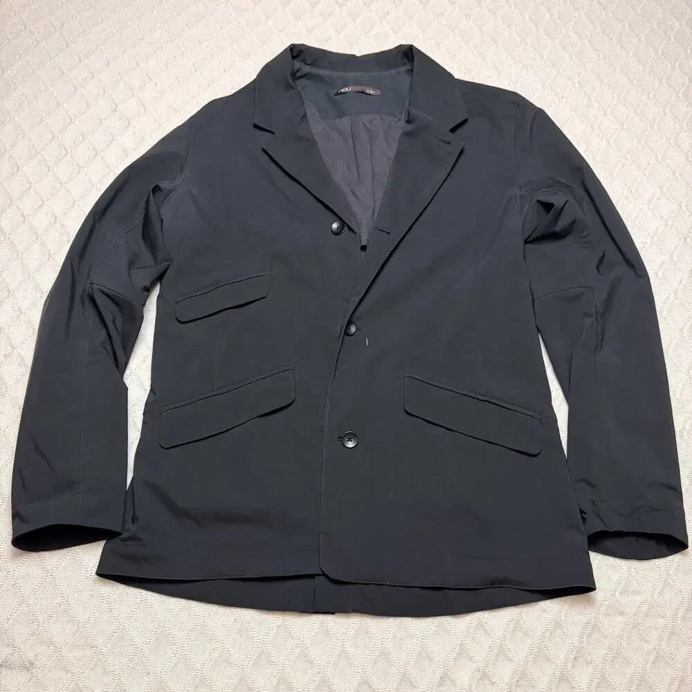 Nau Black Women's Lightweight Blazer Jacket